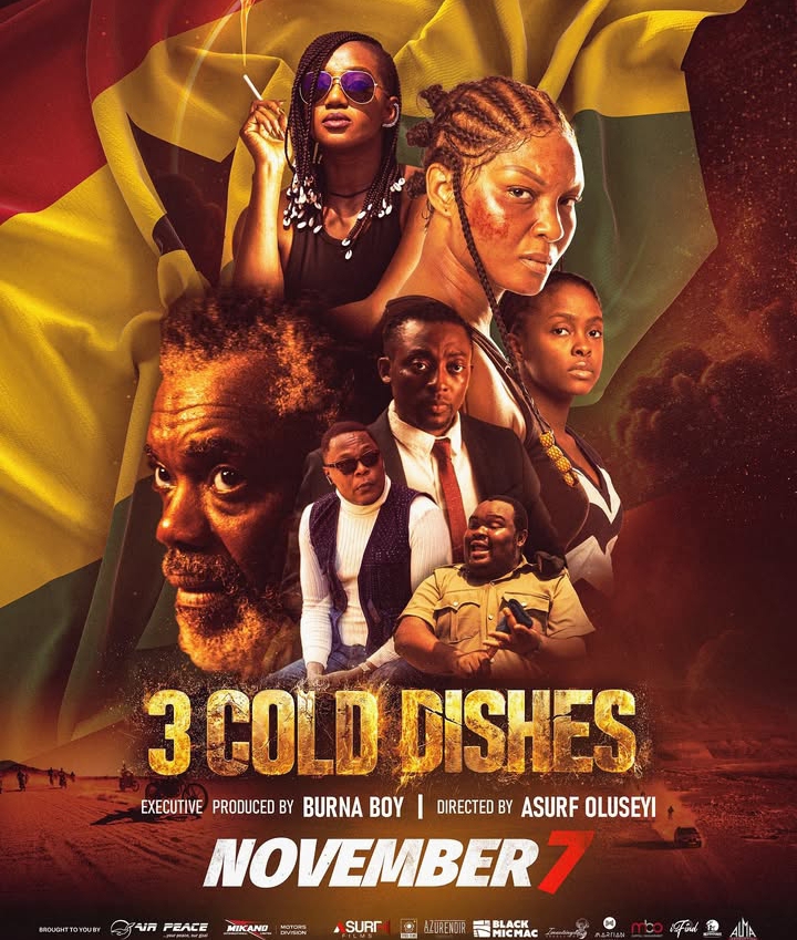 Image: 3 Cold Dishes Movie Poster: Instagram