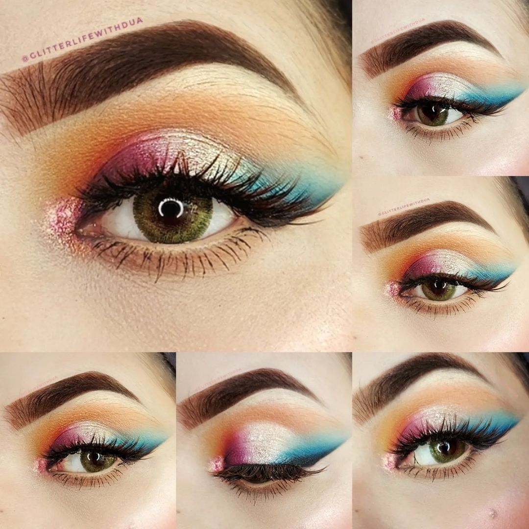 Colourful Eye Shadows 