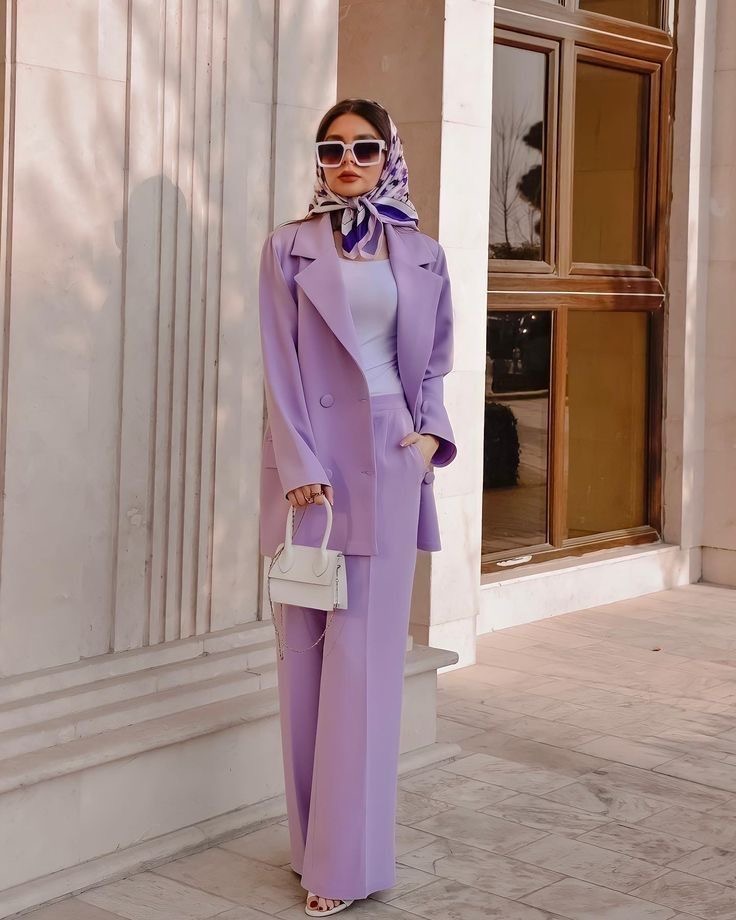 Look Stunning In Purple