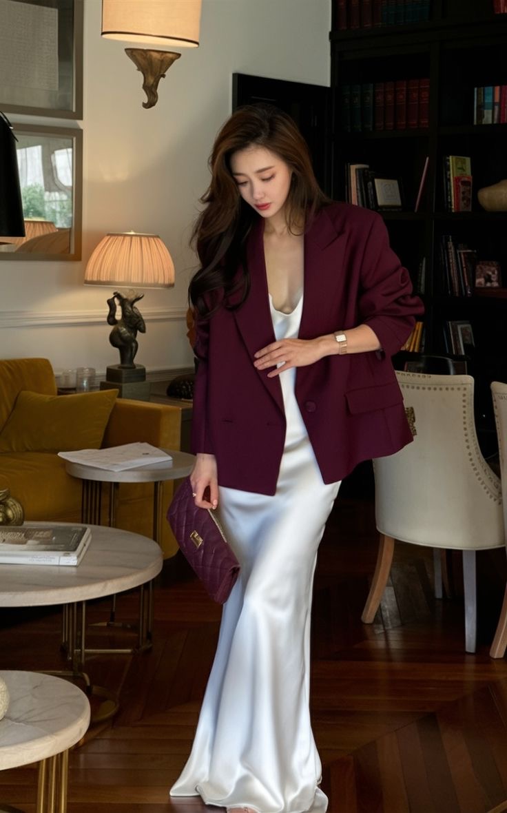 Give a romantic feel with Burgundy