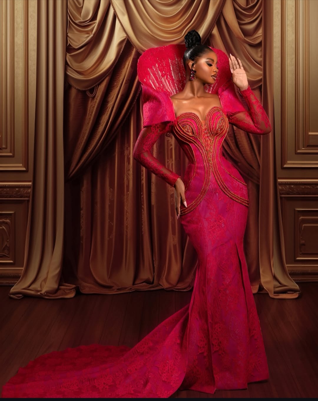 Priscilla Ojo serving edgy-chic fashion in bold, stylish outfits featuring modern cuts, cultural flair, and trendsetting details