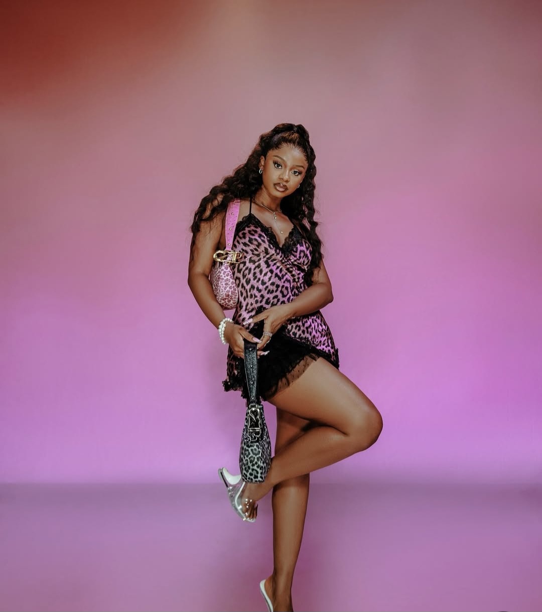 Priscilla Ojo serving edgy-chic fashion in bold, stylish outfits featuring modern cuts, cultural flair, and trendsetting details