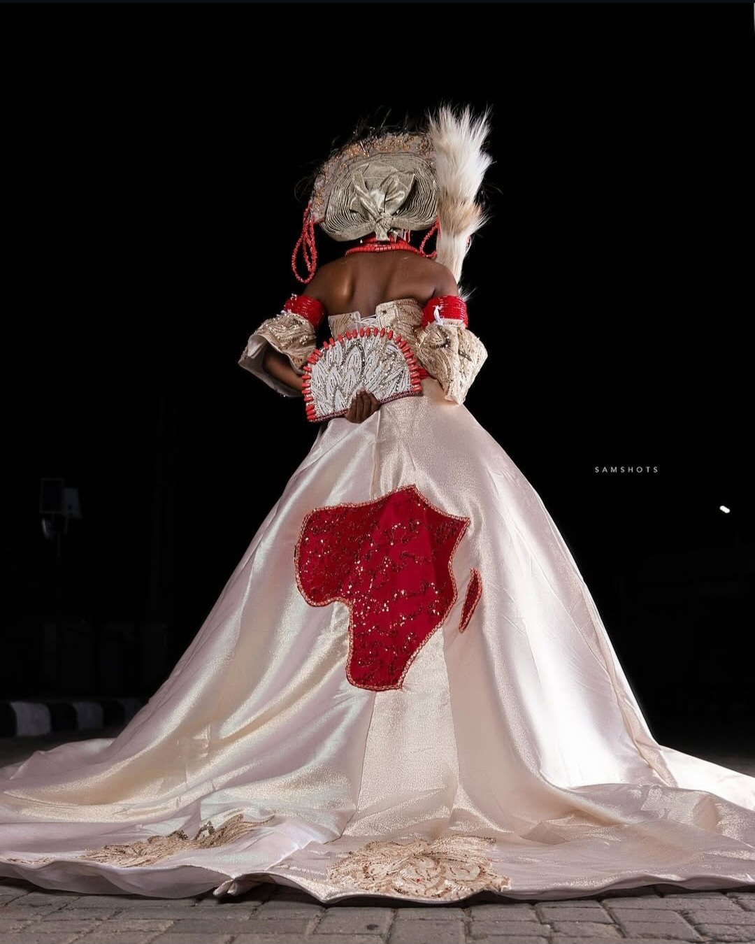 Joy Mojisola representing Nigeria at Miss World 2025 in India