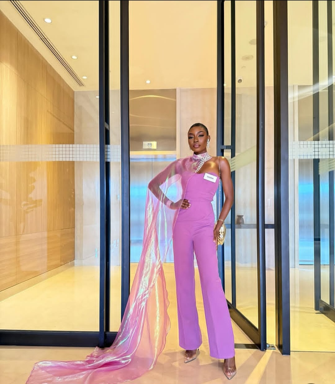 Joy Mojisola representing Nigeria at Miss World 2025 in India