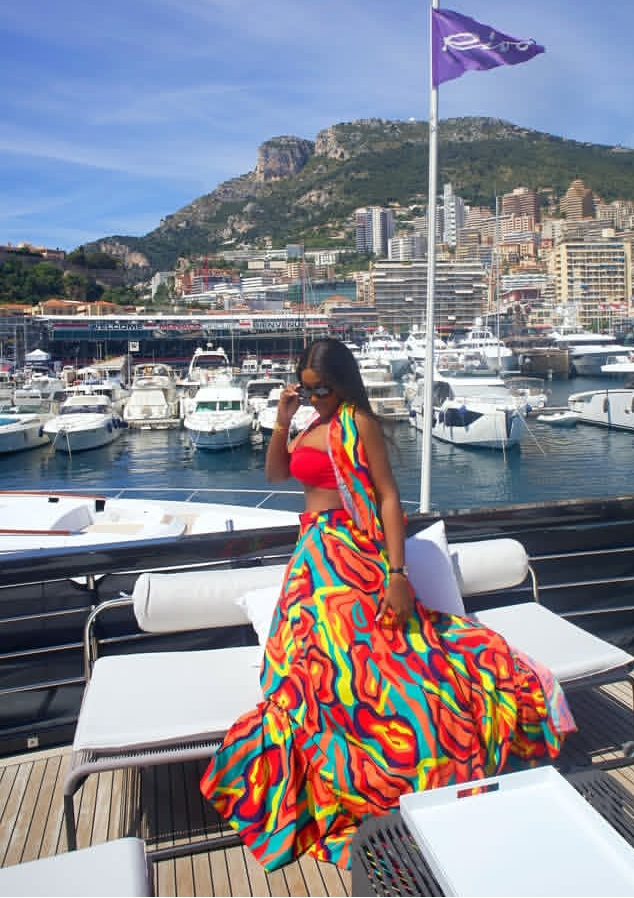 Lilian Afegbai in De Monaco
