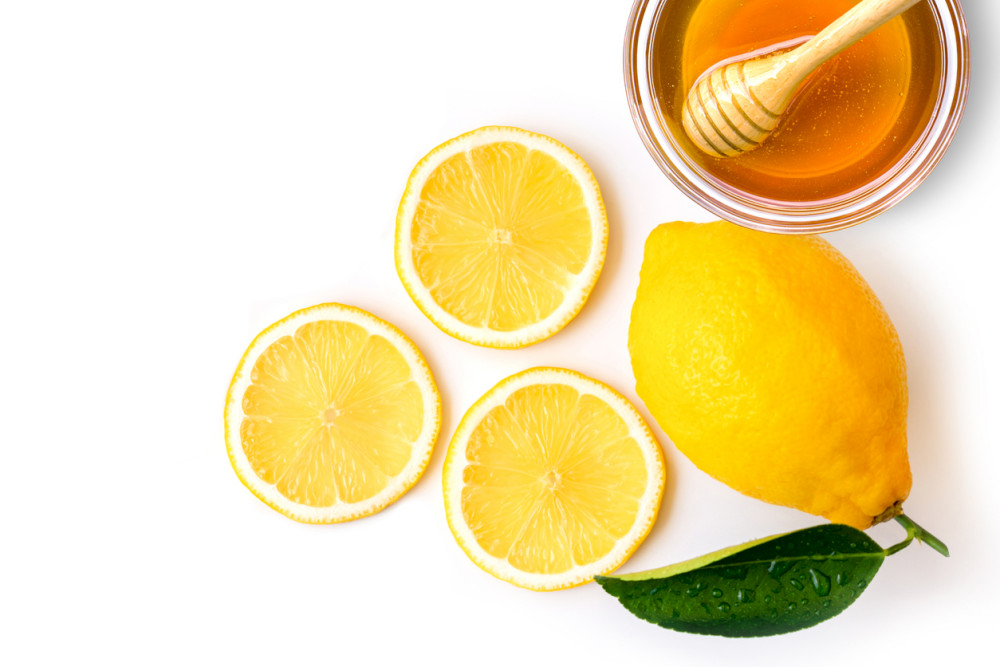 Lemon juice and honey