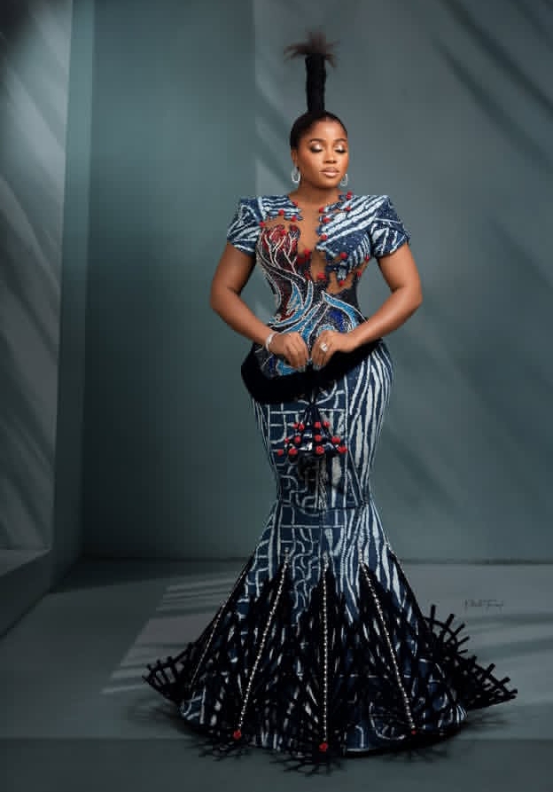 Veekee James in Djec Fashion design