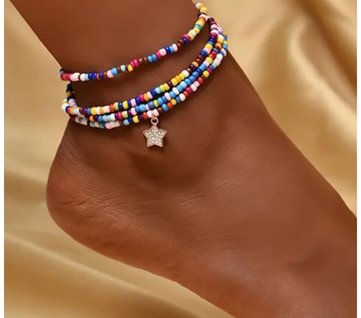 Bohomeian anklet look