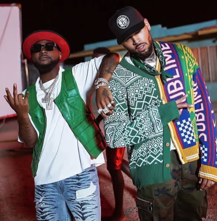 Davido and Chris Brown
