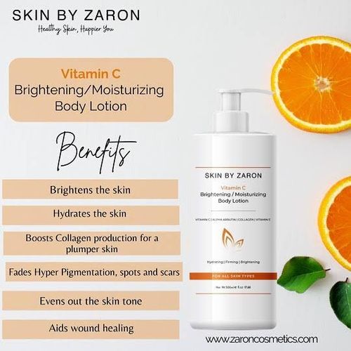 An image of a Vitamin C lotion by skin by Zaron