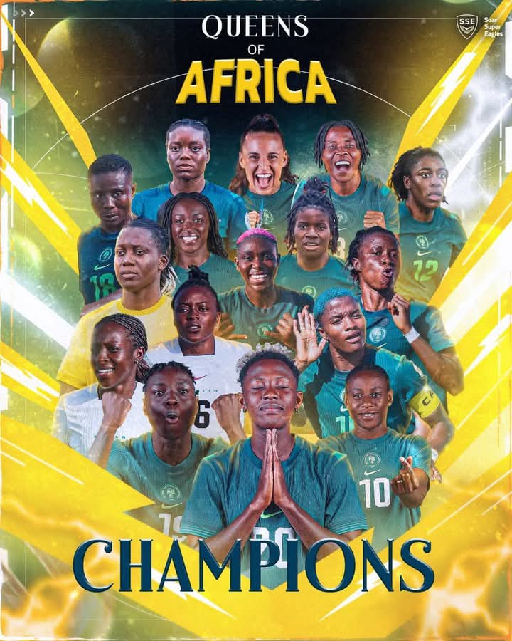 The Super Falcons team