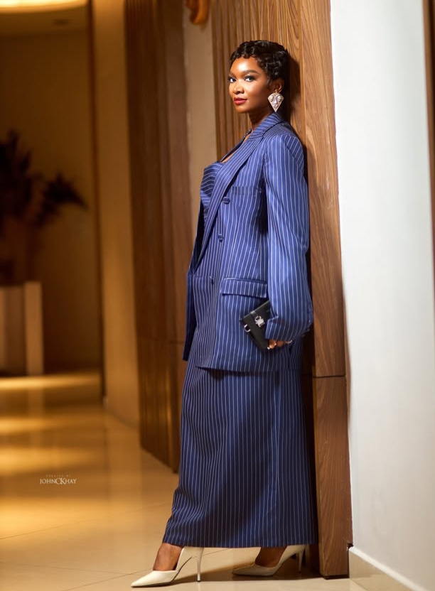 Wofai Fada slays as a corporate Chic
