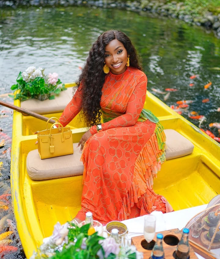 Omowunmi Dada in her beautiful outfit